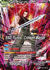 Trunks // SSG Trunks, Crimson Warrior (BT16-097) [Realm of the Gods] | Shuffle n Cut Hobbies & Games