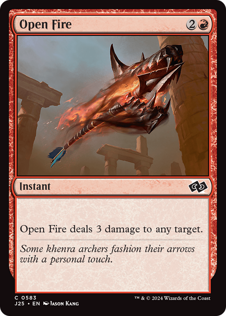 Open Fire [Foundations Jumpstart] | Shuffle n Cut Hobbies & Games