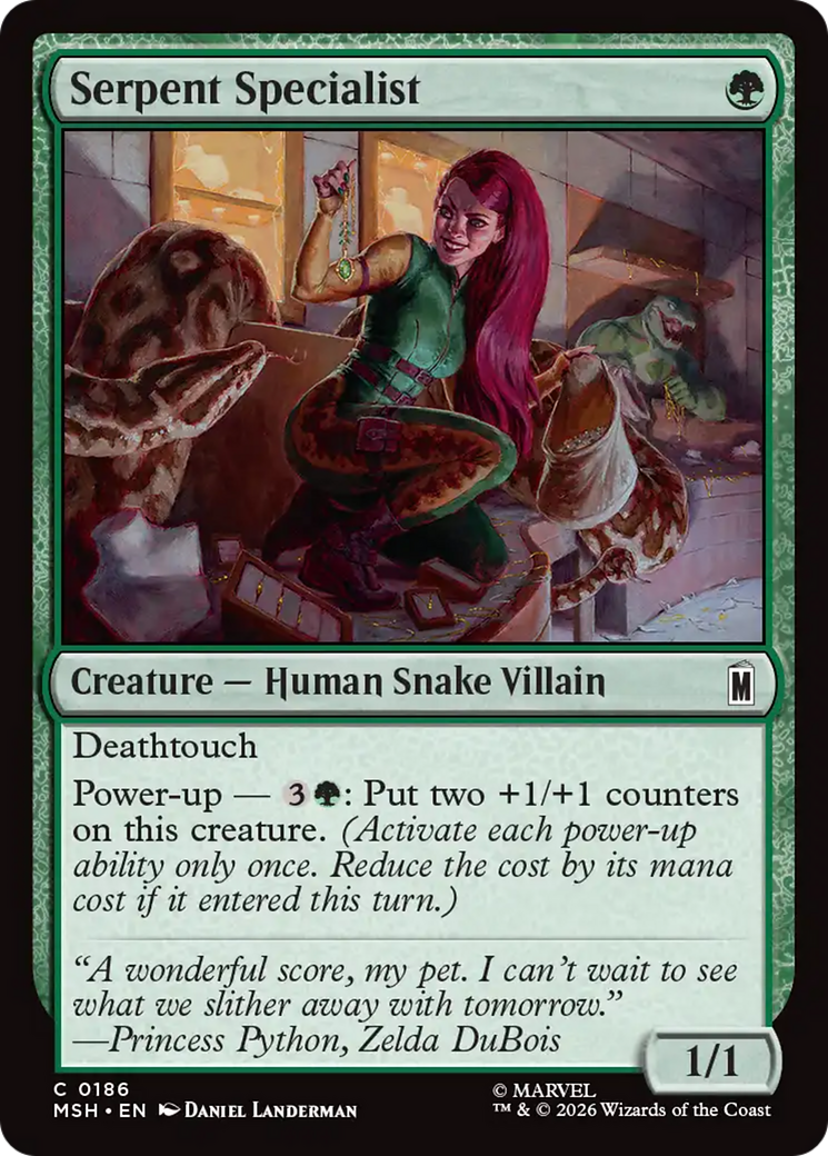 Serpent Specialist [Marvel Super Heroes] | Shuffle n Cut Hobbies & Games