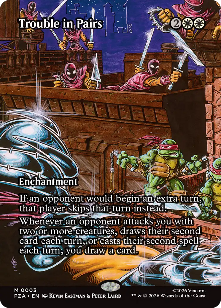 Trouble in Pairs (Borderless) [Teenage Mutant Ninja Turtles Eternal-Legal] | Shuffle n Cut Hobbies & Games