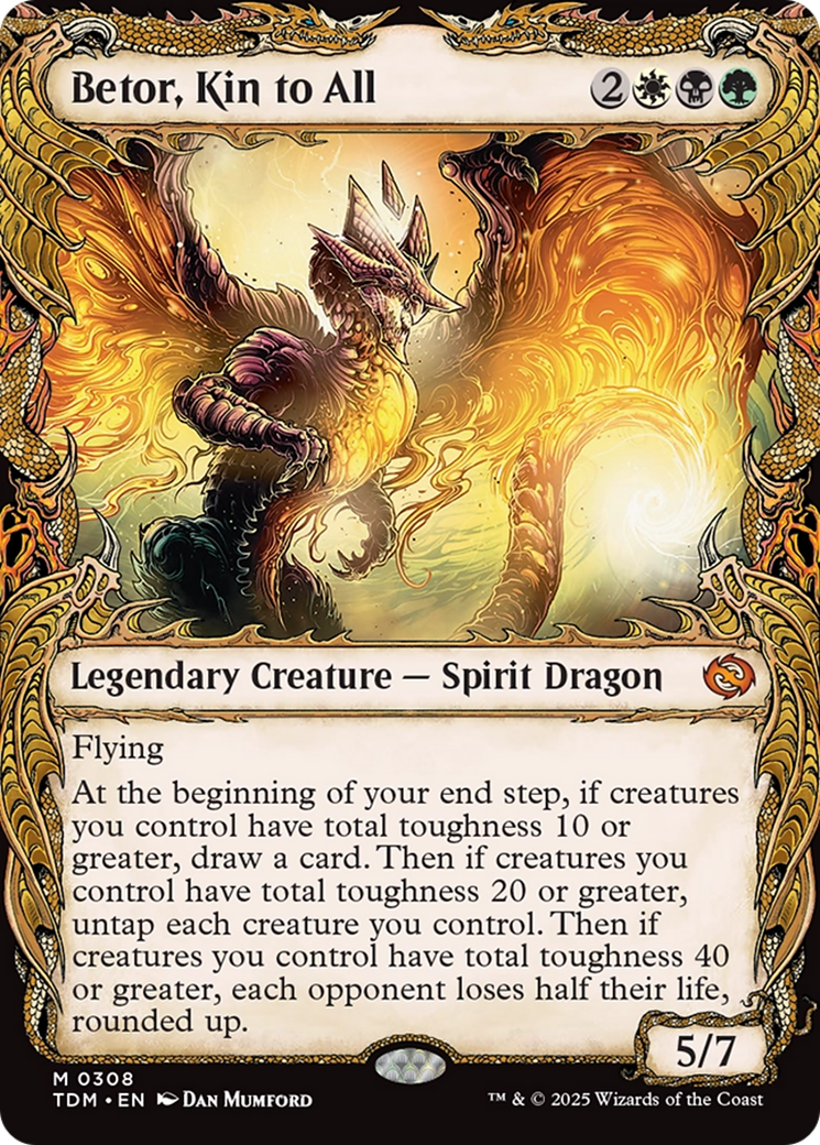 Betor, Kin to All (Showcase) [Tarkir: Dragonstorm] | Shuffle n Cut Hobbies & Games