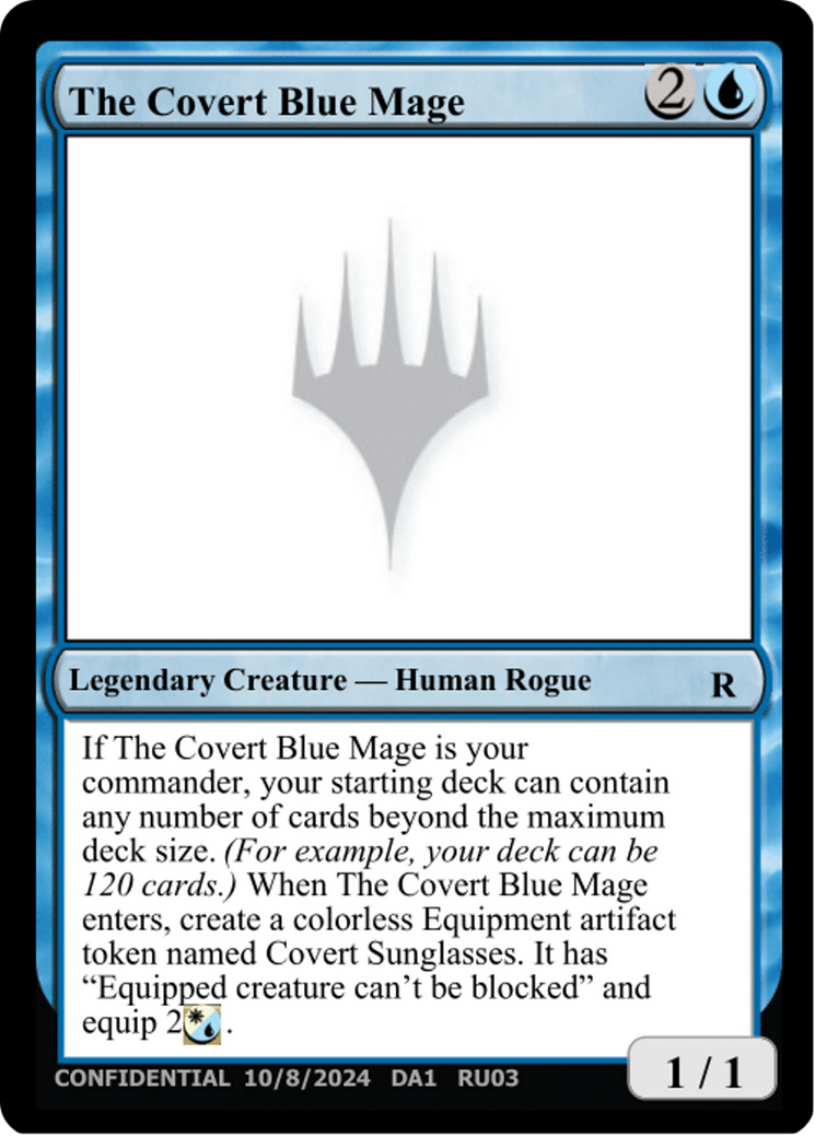 The Covert Blue Mage [Unknown Event] | Shuffle n Cut Hobbies & Games