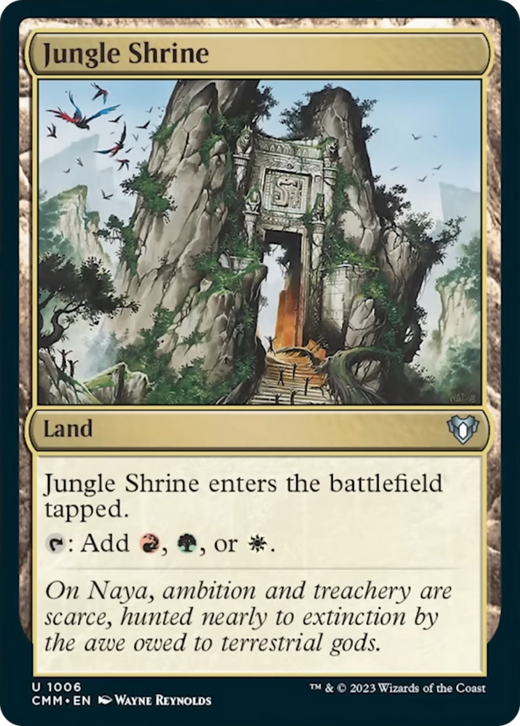Jungle Shrine [Commander Masters] | Shuffle n Cut Hobbies & Games