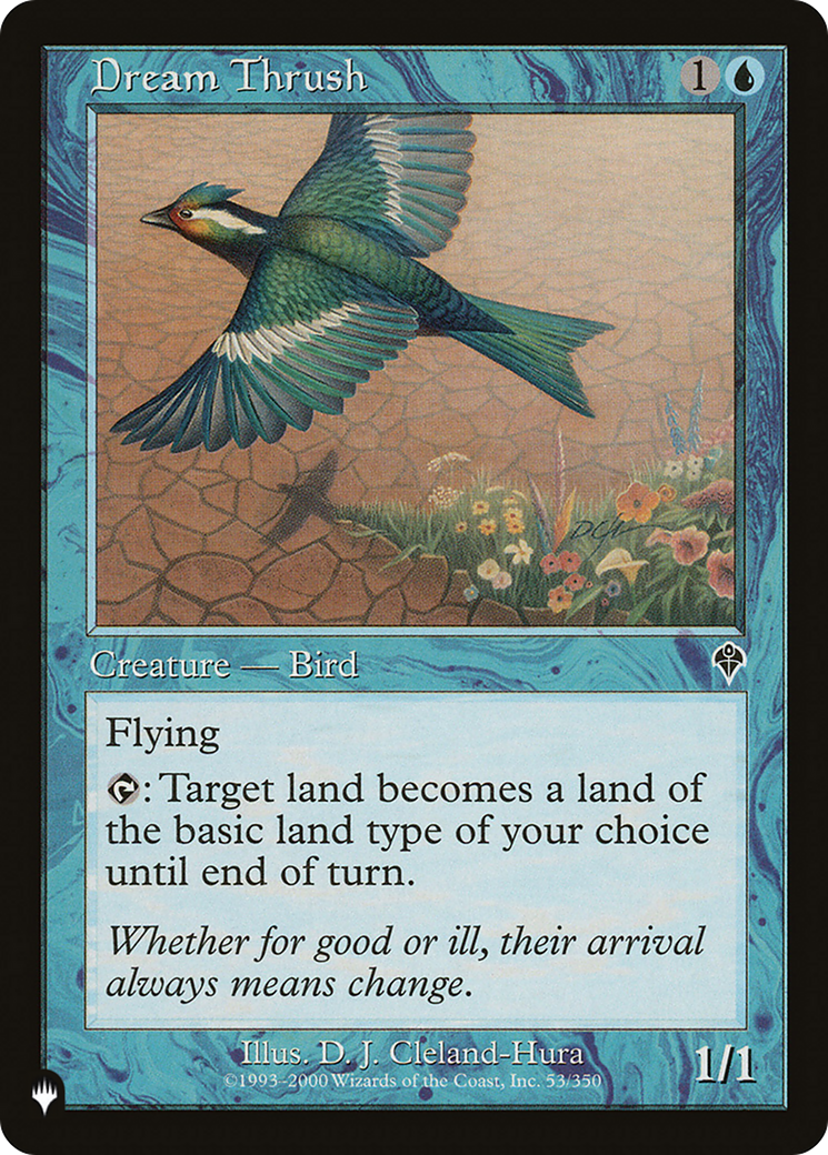 Dream Thrush [The List] | Shuffle n Cut Hobbies & Games