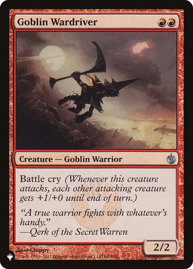 Goblin Wardriver [The List] | Shuffle n Cut Hobbies & Games