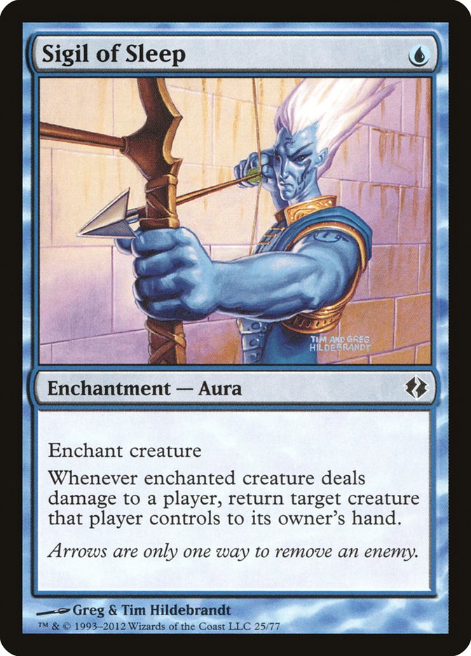 Sigil of Sleep [Duel Decks: Venser vs. Koth] | Shuffle n Cut Hobbies & Games