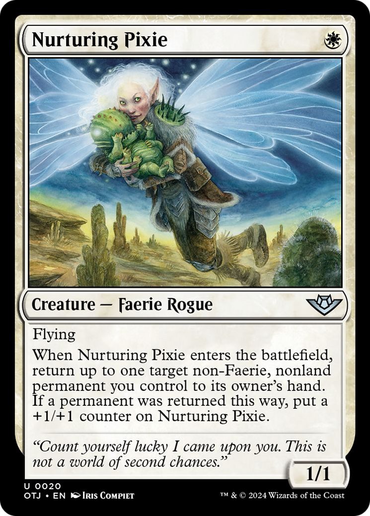 Nurturing Pixie [Outlaws of Thunder Junction] | Shuffle n Cut Hobbies & Games