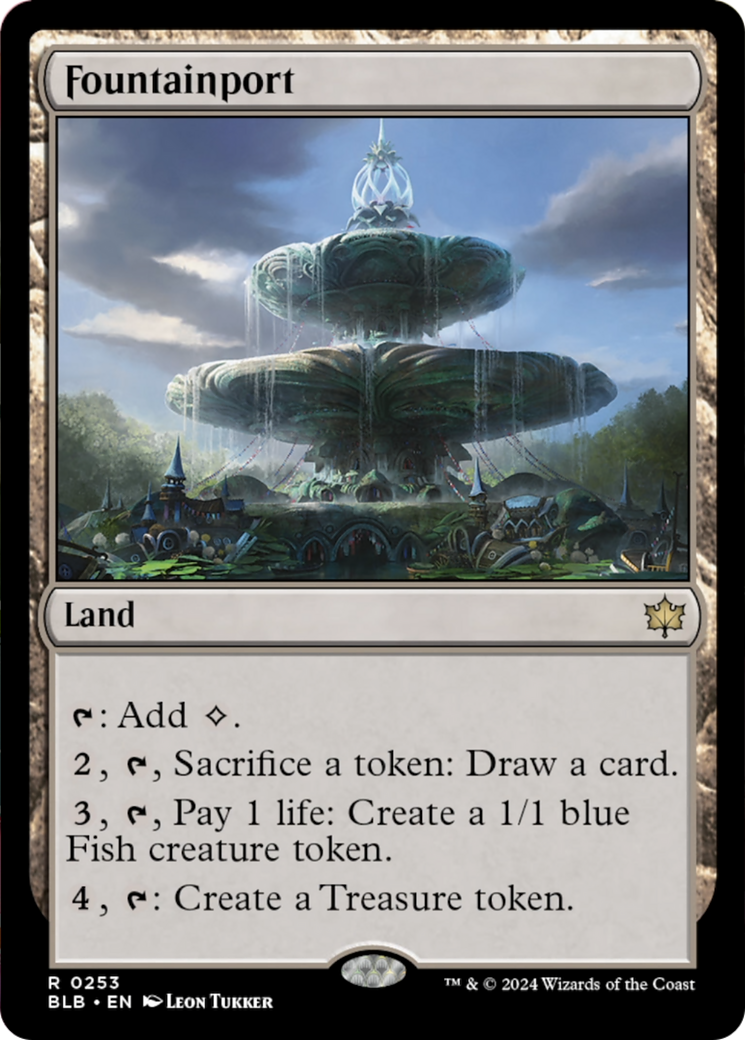 Fountainport [Bloomburrow] | Shuffle n Cut Hobbies & Games