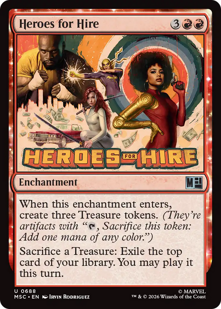 Heroes for Hire [Marvel Super Heroes Commander] | Shuffle n Cut Hobbies & Games
