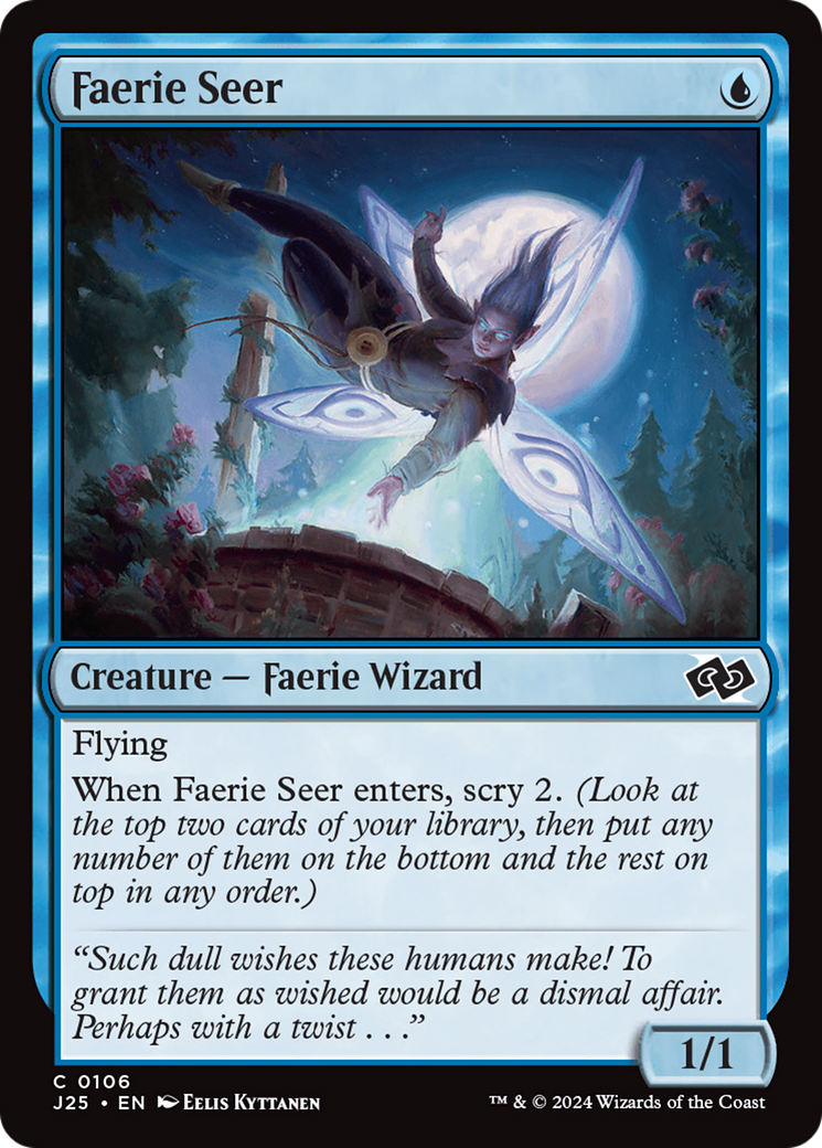 Faerie Seer [Foundations Jumpstart] | Shuffle n Cut Hobbies & Games