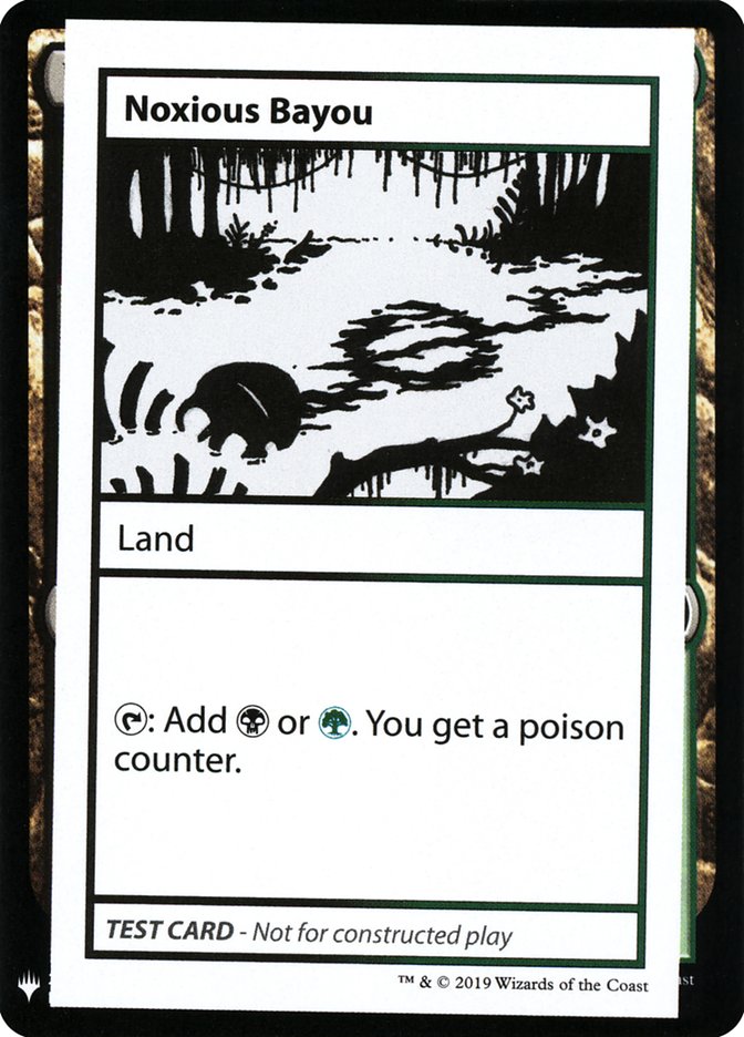 Noxious Bayou [Mystery Booster Playtest Cards] | Shuffle n Cut Hobbies & Games