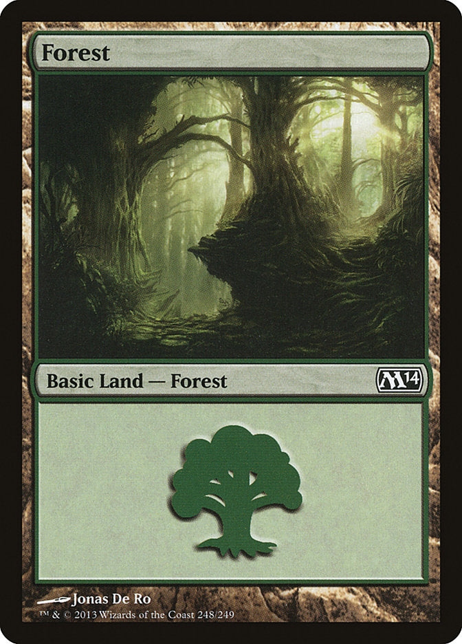 Forest (248) [Magic 2014] | Shuffle n Cut Hobbies & Games