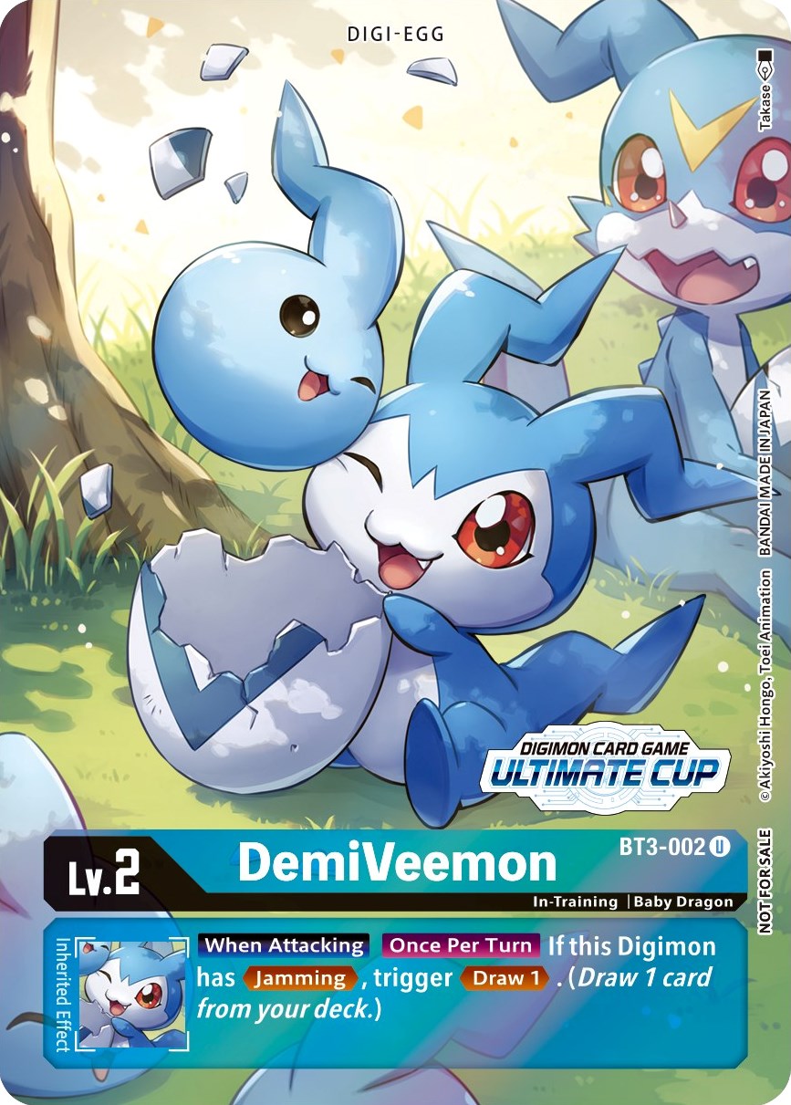 DemiVeemon [BT3-002] (April Ultimate Cup 2022) [Release Special Booster Promos] | Shuffle n Cut Hobbies & Games