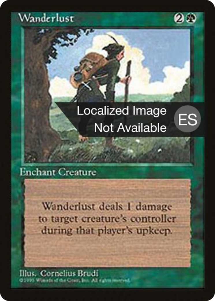 Wanderlust [Fourth Edition Foreign Black Border] | Shuffle n Cut Hobbies & Games