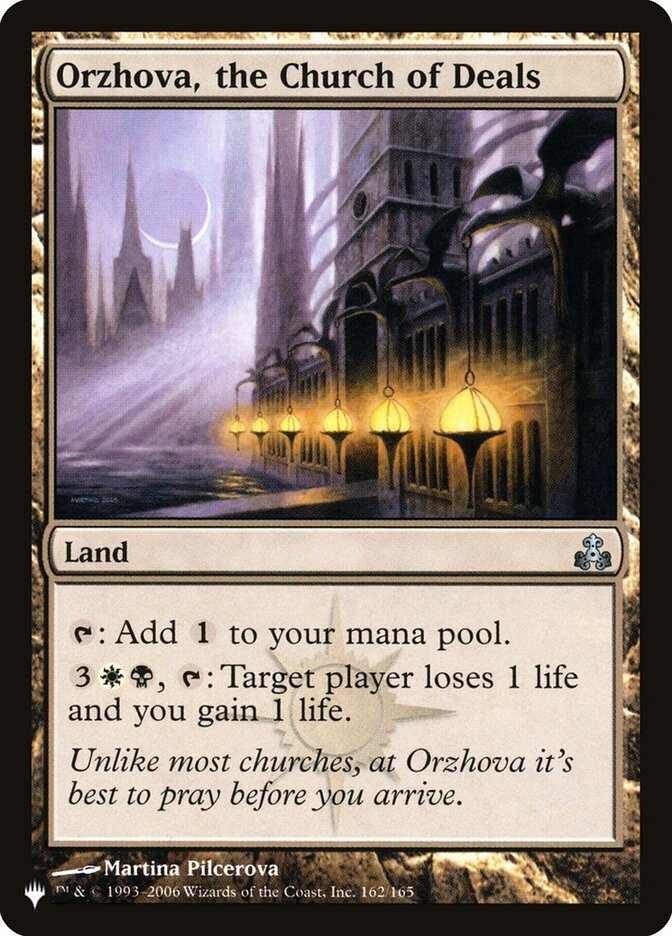 Orzhova, the Church of Deals [The List] | Shuffle n Cut Hobbies & Games