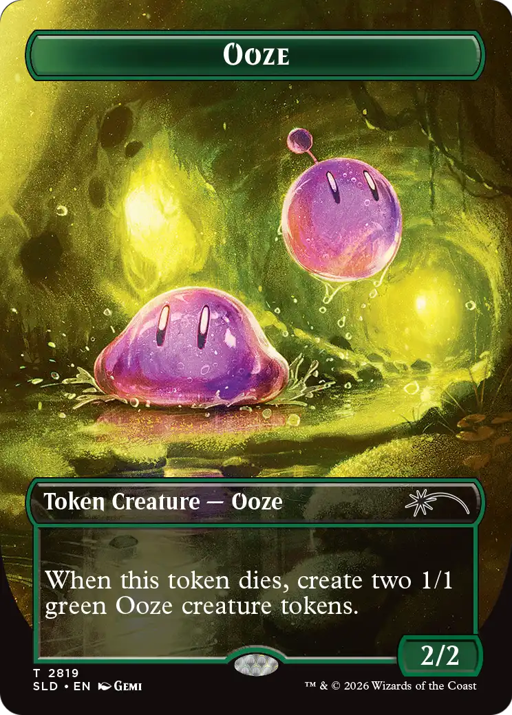 Ooze Token [Secret Lair Drop Series] | Shuffle n Cut Hobbies & Games