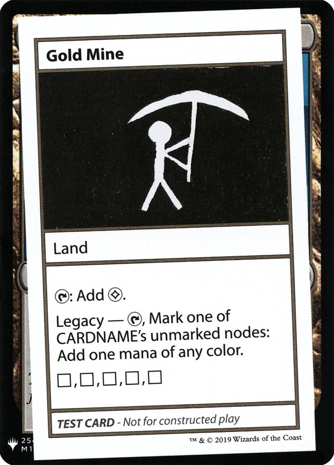 Gold Mine [Mystery Booster Playtest Cards] | Shuffle n Cut Hobbies & Games