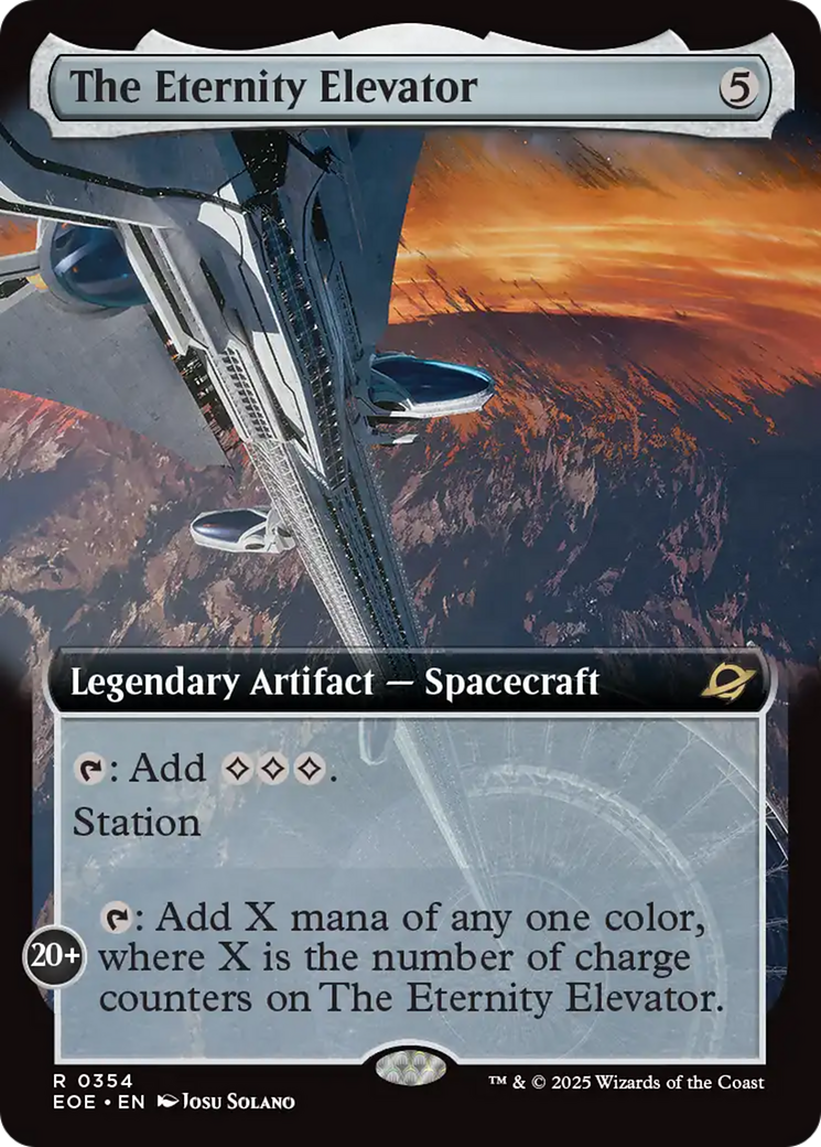 The Eternity Elevator (Extended Art) [Edge of Eternities] | Shuffle n Cut Hobbies & Games
