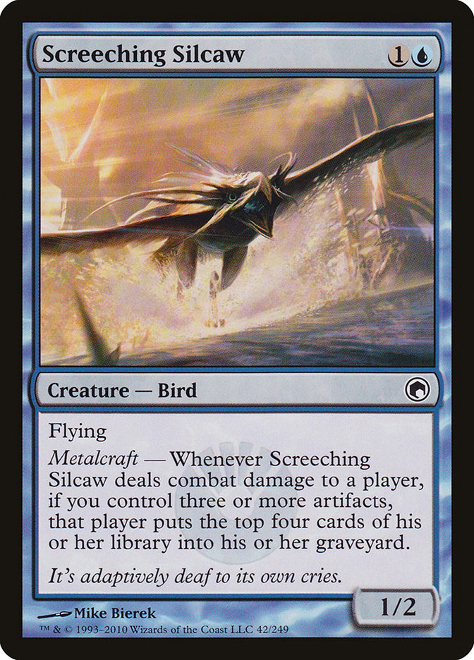 Screeching Silcaw [Scars of Mirrodin] | Shuffle n Cut Hobbies & Games