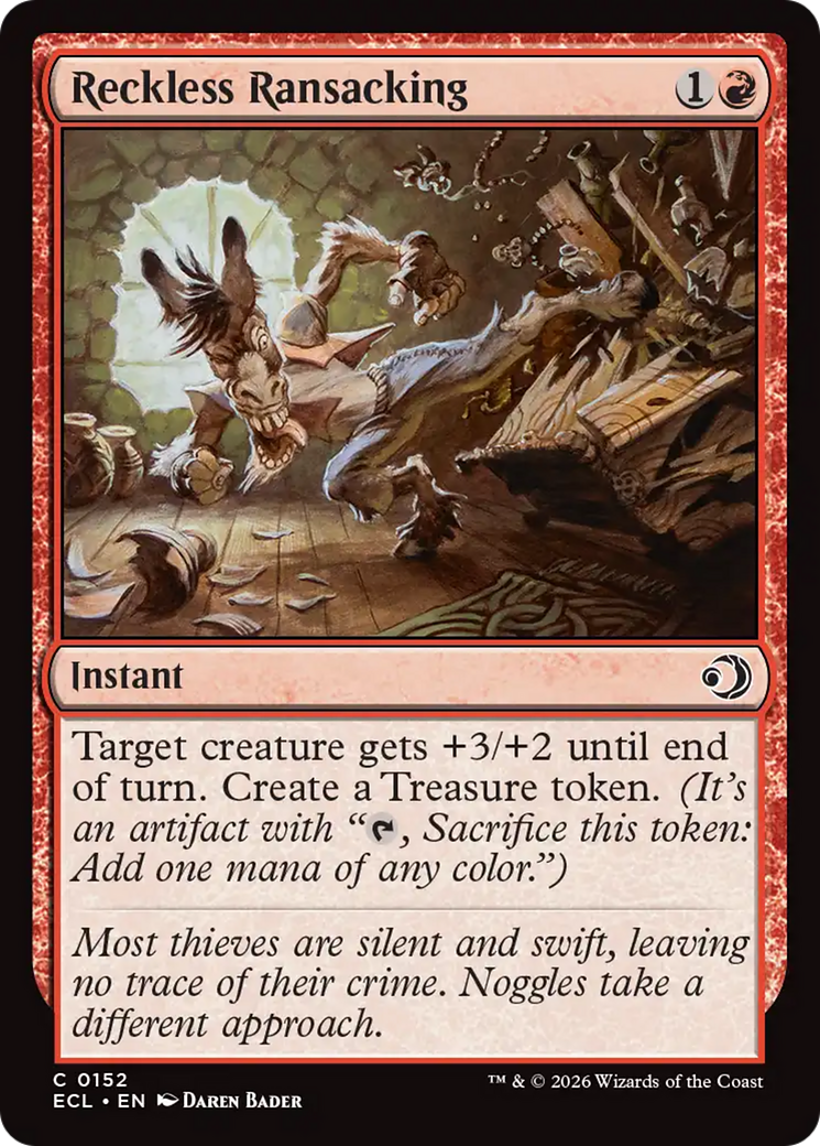 Reckless Ransacking [Lorwyn Eclipsed] | Shuffle n Cut Hobbies & Games