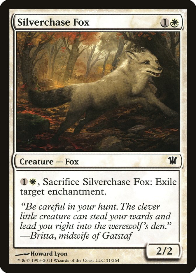 Silverchase Fox [Innistrad] | Shuffle n Cut Hobbies & Games