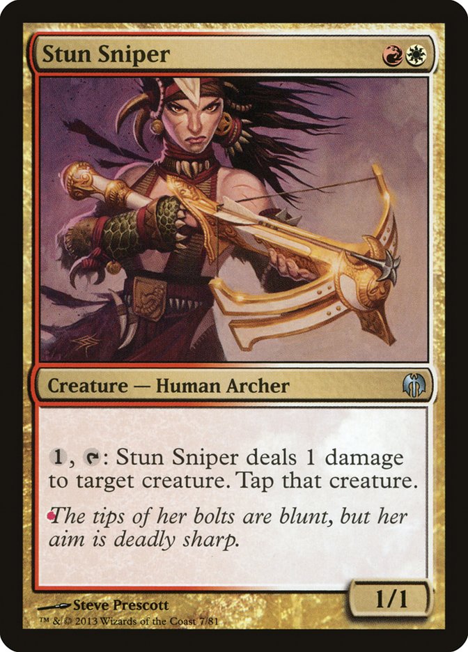 Stun Sniper [Duel Decks: Heroes vs. Monsters] | Shuffle n Cut Hobbies & Games