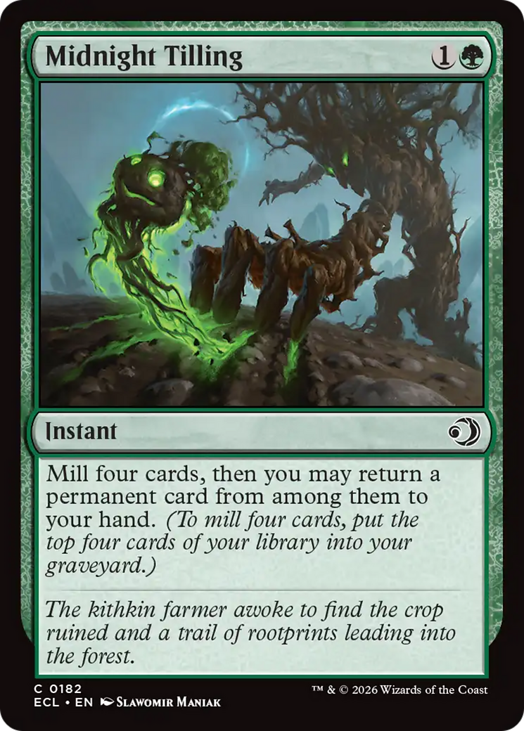 Midnight Tilling [Lorwyn Eclipsed] | Shuffle n Cut Hobbies & Games