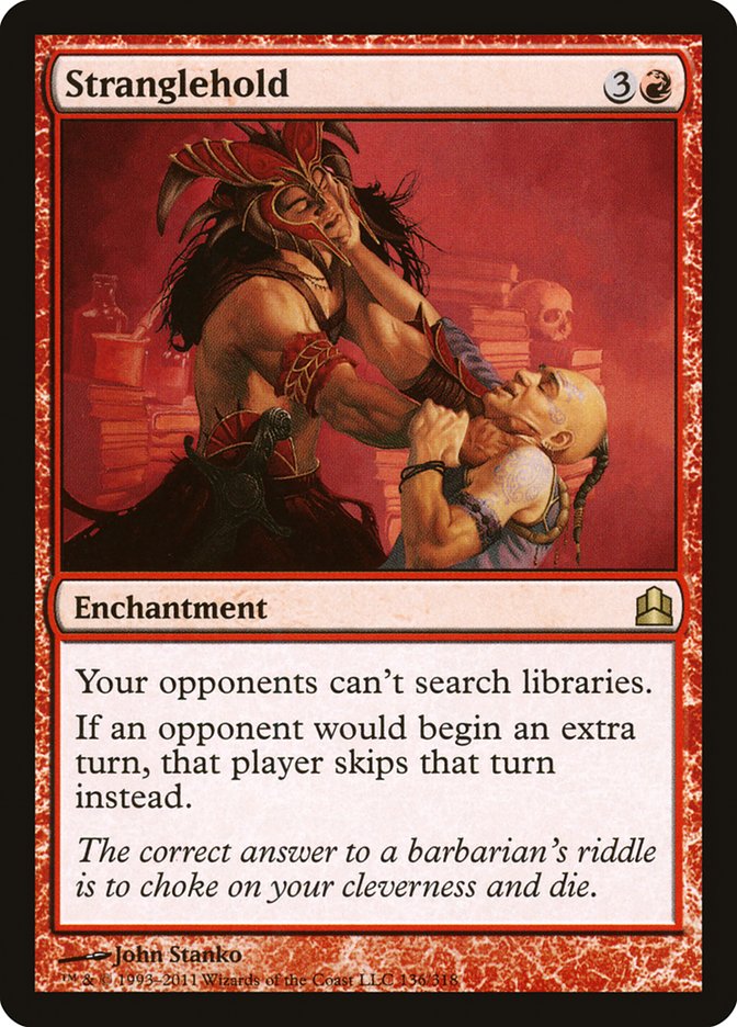 Stranglehold [Commander 2011] | Shuffle n Cut Hobbies & Games