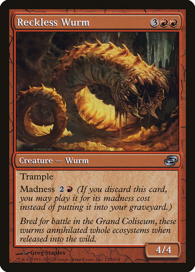Reckless Wurm [Planar Chaos] | Shuffle n Cut Hobbies & Games