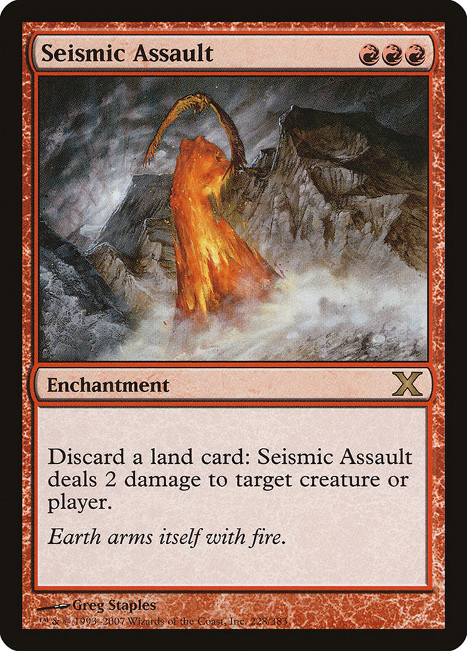 Seismic Assault [Tenth Edition] | Shuffle n Cut Hobbies & Games