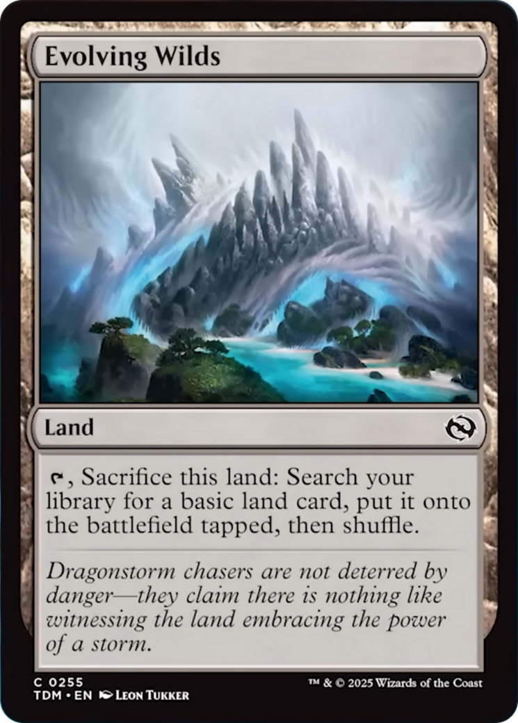 Evolving Wilds [Tarkir: Dragonstorm] | Shuffle n Cut Hobbies & Games