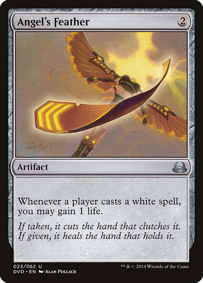 Angel's Feather (Divine vs. Demonic) [Duel Decks Anthology] | Shuffle n Cut Hobbies & Games