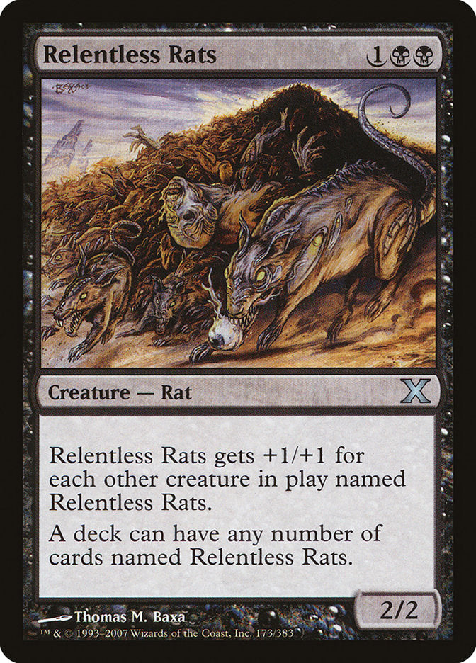 Relentless Rats [Tenth Edition] | Shuffle n Cut Hobbies & Games