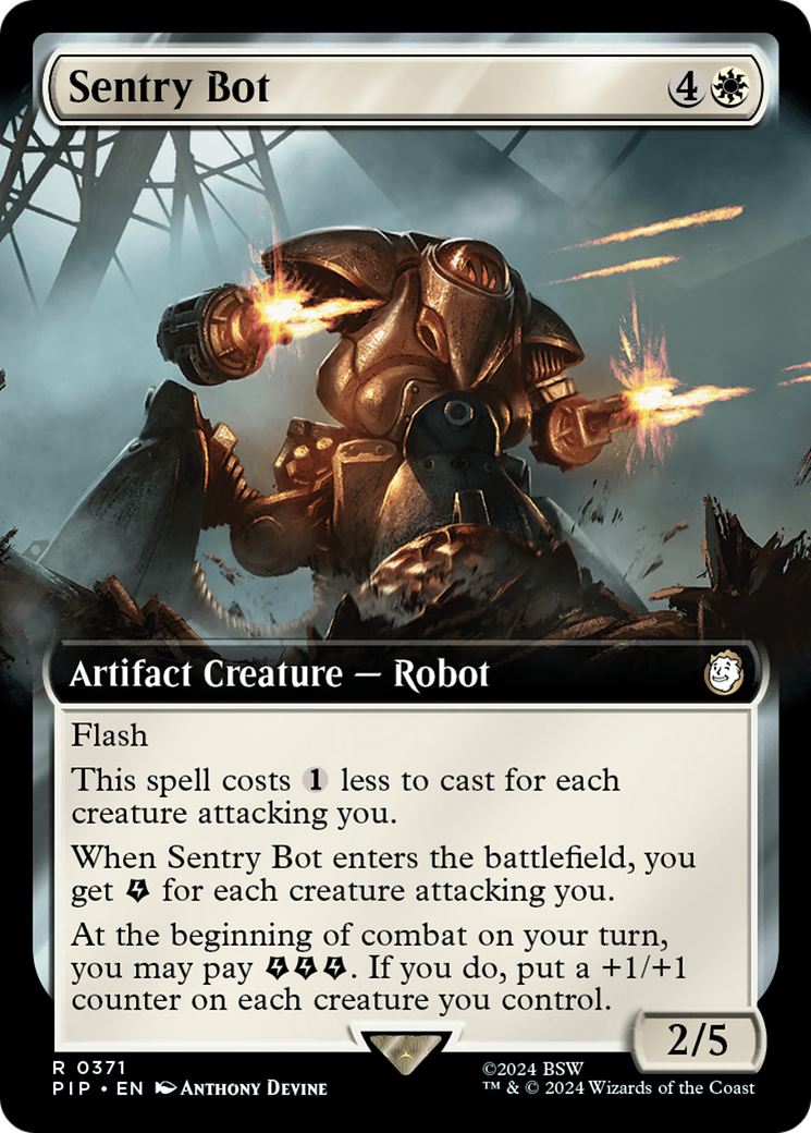 Sentry Bot (Extended Art) [Fallout] | Shuffle n Cut Hobbies & Games