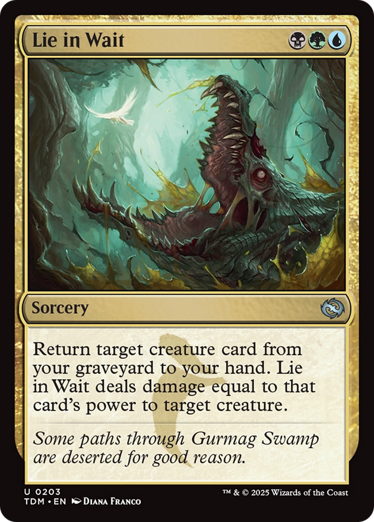Lie in Wait [Tarkir: Dragonstorm] | Shuffle n Cut Hobbies & Games