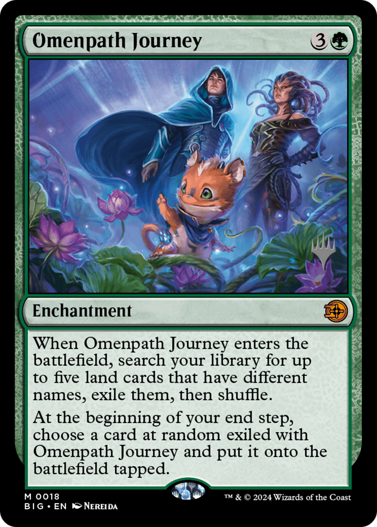 Omenpath Journey [Outlaws of Thunder Junction: The Big Score Promos] | Shuffle n Cut Hobbies & Games