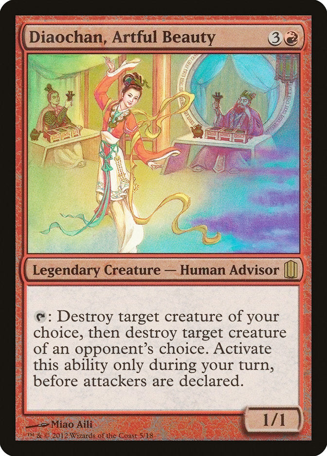 Diaochan, Artful Beauty [Commander's Arsenal] | Shuffle n Cut Hobbies & Games