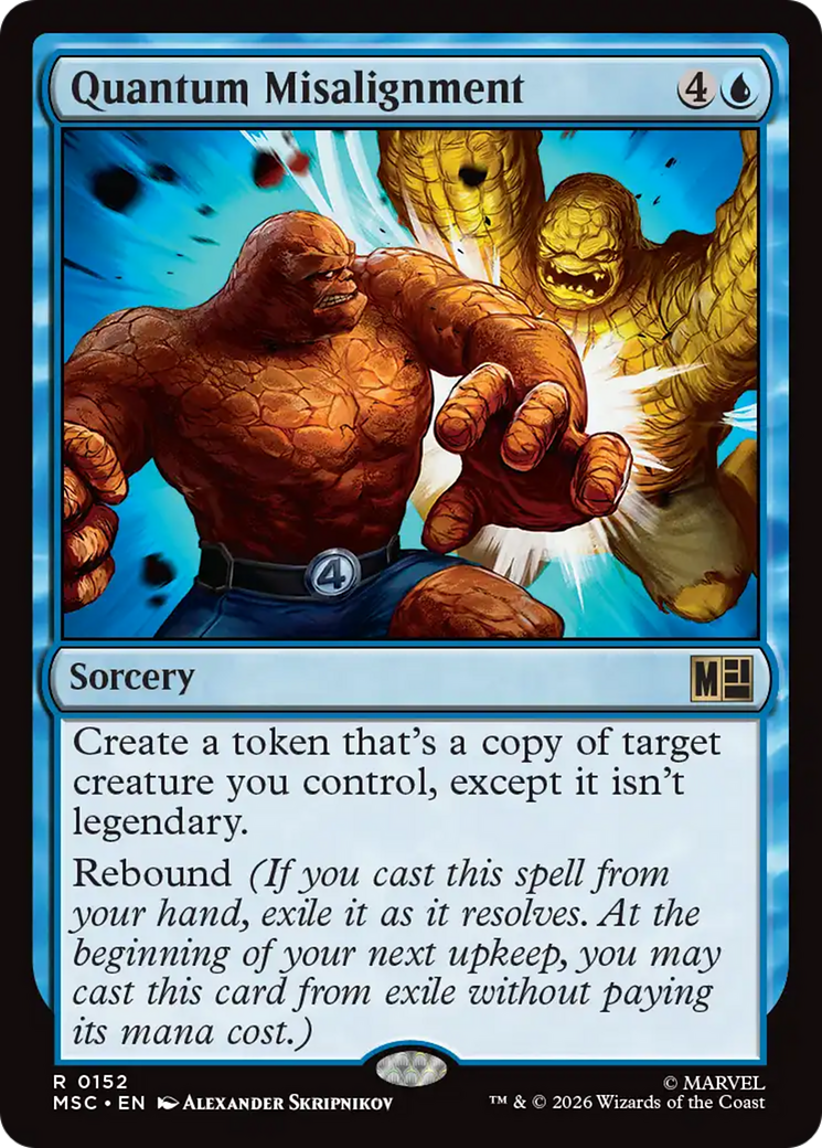 Quantum Misalignment (Surge Foil) [Marvel Super Heroes Commander] | Shuffle n Cut Hobbies & Games