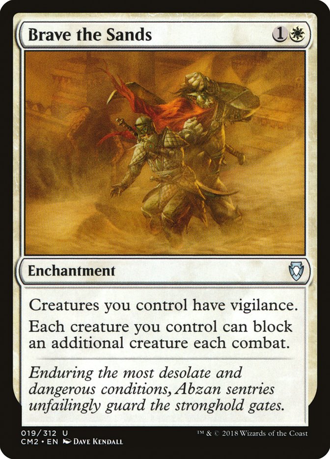 Brave the Sands [Commander Anthology Volume II] | Shuffle n Cut Hobbies & Games