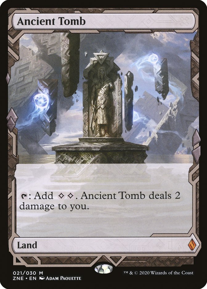 Ancient Tomb (Expeditions) [Zendikar Rising Expeditions] | Shuffle n Cut Hobbies & Games