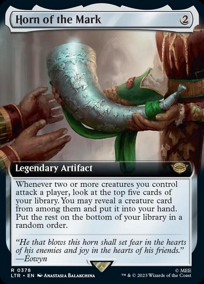 Horn of the Mark (Extended Art) [The Lord of the Rings: Tales of Middle-Earth] | Shuffle n Cut Hobbies & Games