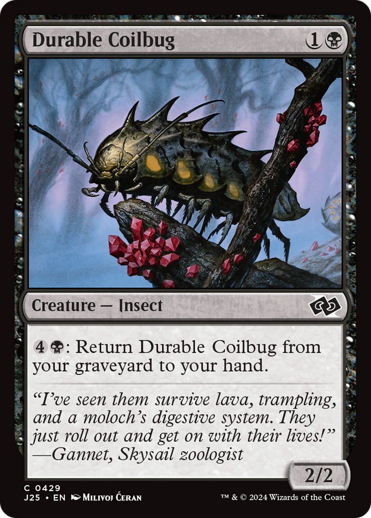 Durable Coilbug [Foundations Jumpstart] | Shuffle n Cut Hobbies & Games