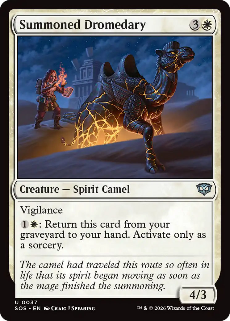 Summoned Dromedary [Secrets of Strixhaven] | Shuffle n Cut Hobbies & Games