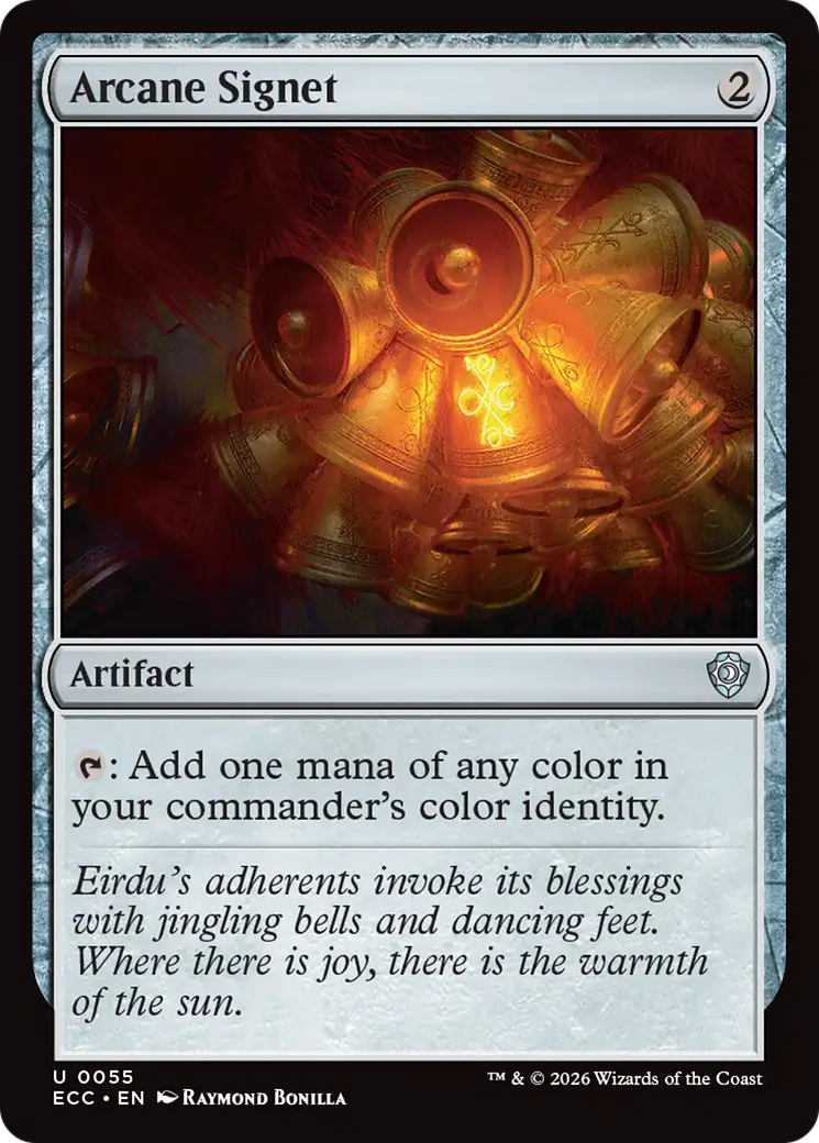Arcane Signet (0055) [Lorwyn Eclipsed Commander] | Shuffle n Cut Hobbies & Games