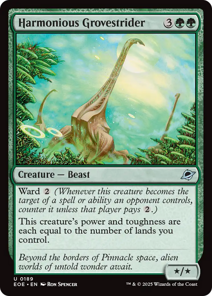 Harmonious Grovestrider [Edge of Eternities] | Shuffle n Cut Hobbies & Games