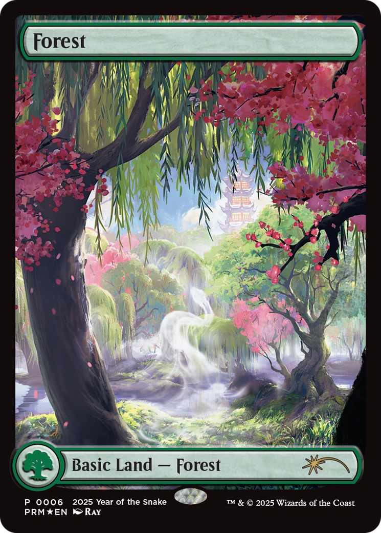 Forest (Year of the Snake 2025) [Standard Showdown Promos] | Shuffle n Cut Hobbies & Games