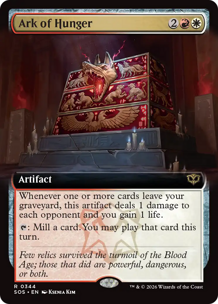 Ark of Hunger (Extended Art) [Secrets of Strixhaven] | Shuffle n Cut Hobbies & Games