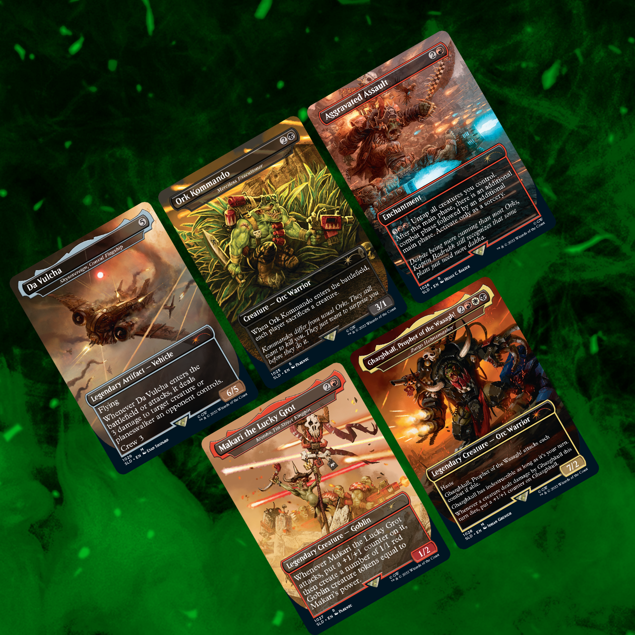 Secret Lair: Drop Series - Secret Lair x Warhammer 40,000 (Orks) | Shuffle n Cut Hobbies & Games