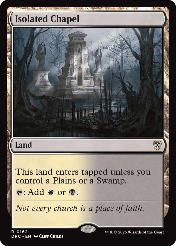 Isolated Chapel [Aetherdrift Commander] | Shuffle n Cut Hobbies & Games