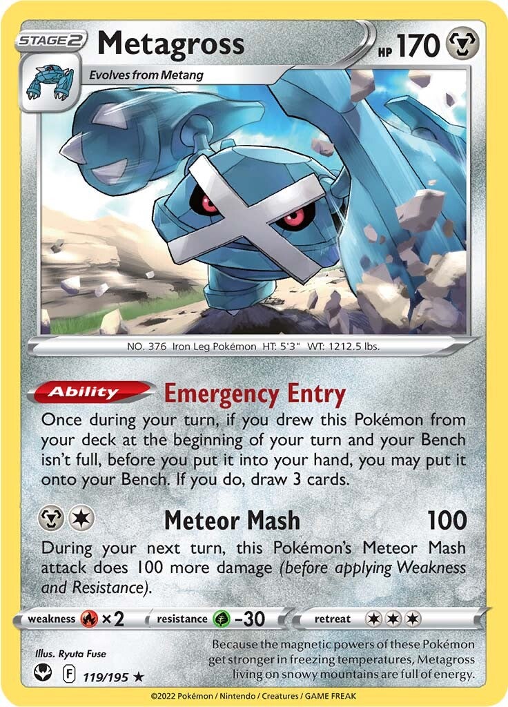 Metagross (119/195) [Sword & Shield: Silver Tempest] | Shuffle n Cut Hobbies & Games